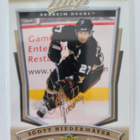 2007-08 MVP Gold Scripts #106 Scott Niedermayer Anaheim Ducks 29/100