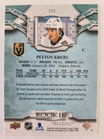 
              2020-21 Artifacts Rookies Silver #175 Peyton Krebs Vegas Golden Knights 205/999
            