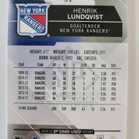 2015-16 SP Game Used #51 Henrik Lundqvist NY Rangers 9/30