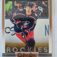 2019-20 OPC Glossy Rookies (blue and copper) (List)