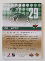 
              2008-09 BAP Signatures Player's Club #S-JH Josh Harding Minnesota Wild 5/15
            