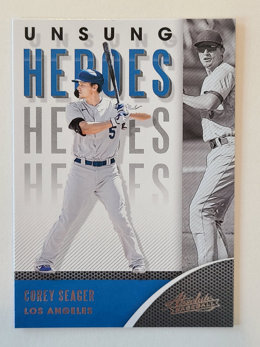 2021 Absolute Baseball Unsung Heroes #UH-7 Corey Seager