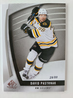 
              2017-18 SP Game Used #61 David Pastrnak Boston Bruins 29/88
            