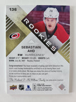 
              2016-17 SP Game Used Authentic Rookies Jersey #136 Sebastian Aho 204/399
            