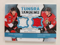 
              2013-14 Artifacts Tundra Tandems #TT-CD Ottawa Senators Daniel Alfredsson Colin Greening
            