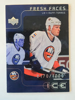 
              2001-02 ICE Fresh Faces #143 Raffi Torres NY Islanders 170/1000
            