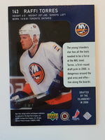 
              2001-02 ICE Fresh Faces #143 Raffi Torres NY Islanders 170/1000
            