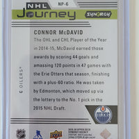 2019-20 Synergy NHL Journey #NP-6 Connor McDavid Edmonton Oilers 654/999