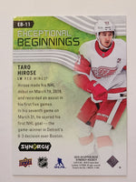 
              2019-20 Synergy Exceptional Beginnings #EB-11 Taro Hirose Detroit Red Wings 295/999
            