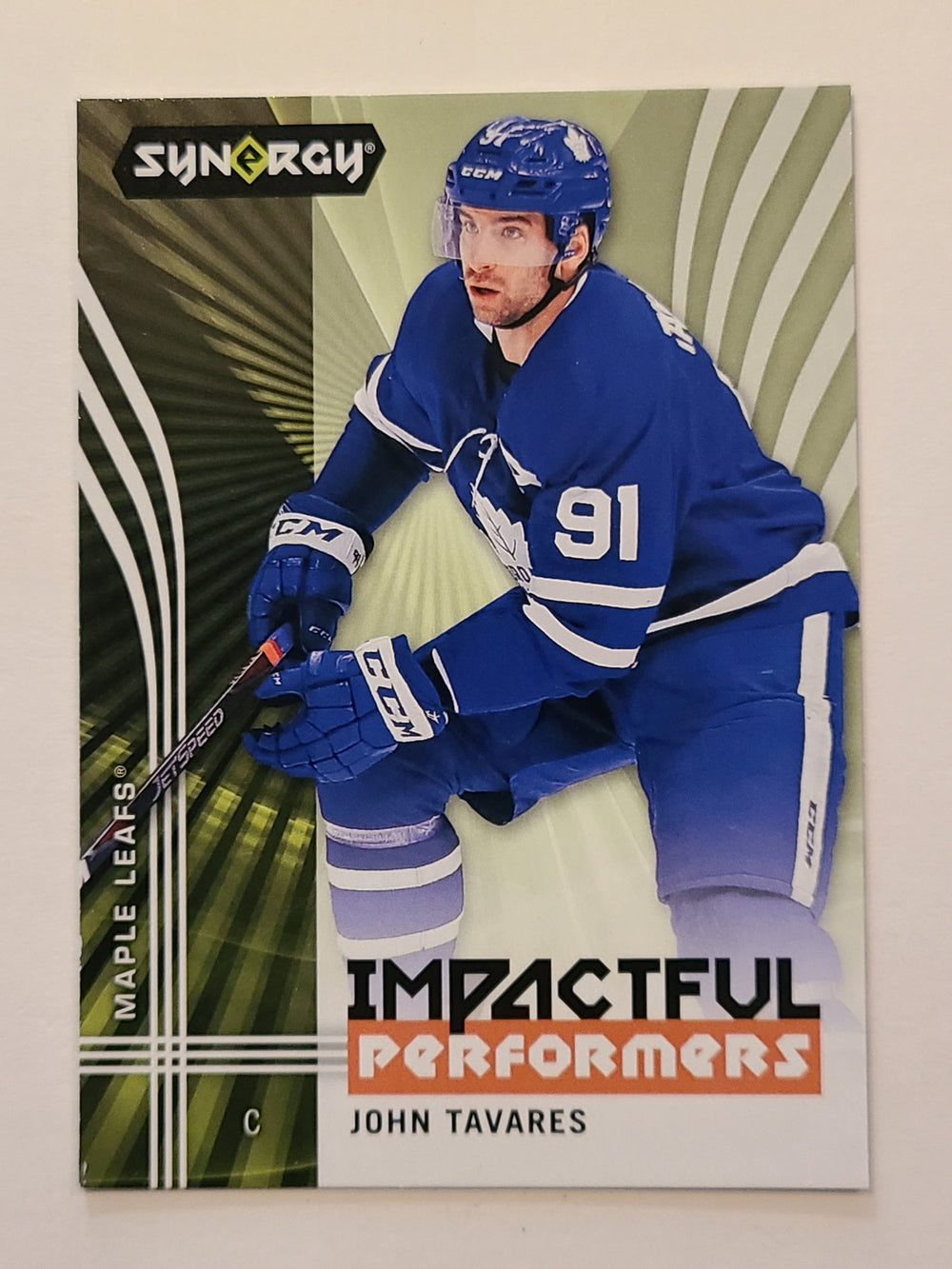 2019-20 Synergy Impactful Performers #IP-18 John Tavares Toronto Maple Leafs