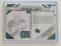 
              2010-11 Pinnacle Threads Prime Patch #JP Joe Pavelski San Jose Sharks 1/25
            