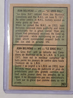 
              1971-72 OPC #263 Jean Beliveau Montral Canadiens Special Collector's Card "Le Gros Bill"
            