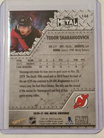 
              2020-21 Metal Universe Rookies Blue Spectrum #144 Yegor Sharangovich New Jersey Devils
            