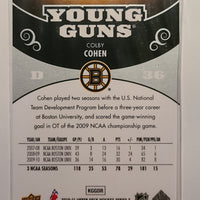 2010-11 Upper Deck Young Guns #455 Colby Cohen Boston Bruins