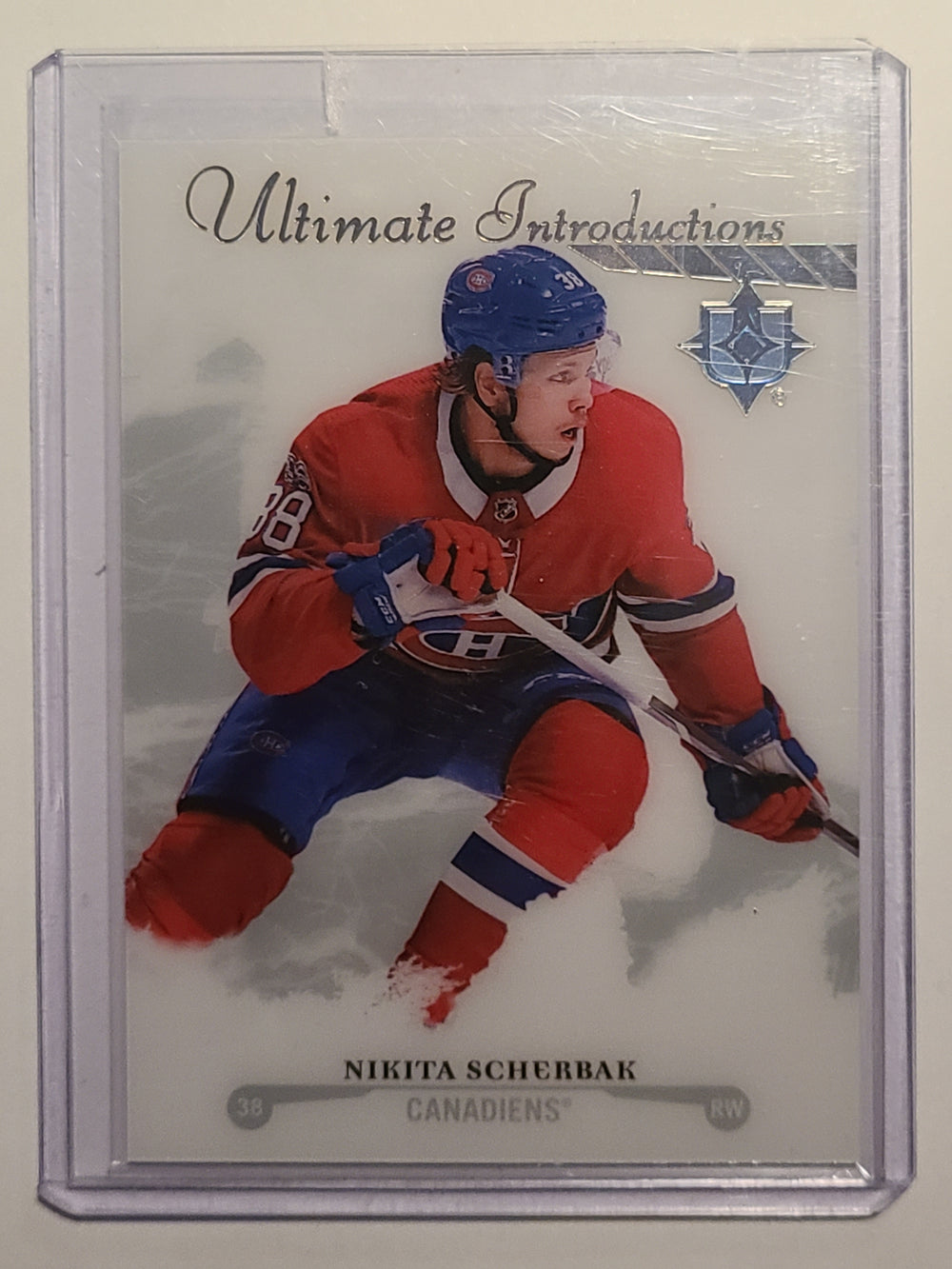 2017-18 Upper Deck Ultimate Introductions #UI-4 Nikita Scherbak Montreal Canadiens