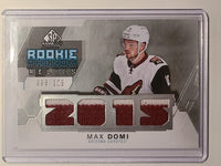 
              2015-16 SP Game Used Rookie Phenom Relics #RP-MD Max Domi Arizona Coyotes 66/125
            