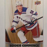 2018-19 Upper Deck Rookie Commence (List)