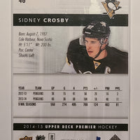 2014-15 Premier #46 Sidney Crosby Pittsburgh Penguins 20/249