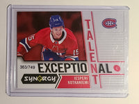 
              2018-19 Synergy Exceptional Talent Inserts /749 (List)
            