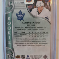 2019-20 Artifacts Rookie Redemption #RED218 Rasmus Sandin Toronto Maple Leafs 193/999