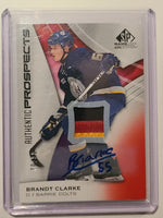 
              2019-20 SP Game Used CHL Authentic Prospects Patch Auto #7 Brandt Clarke 70/90
            