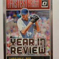2018 Donruss Optic Year in Review #YR11 Chris Sale