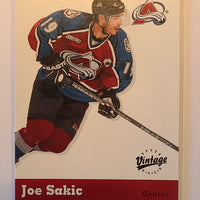 2000-01 Upper Deck Vintage #88 Joe Sakic Colorado Avalanche
