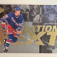 1996-97 Upper Deck Generation Next #X1 Paul Kariya/Wayne Gretzky