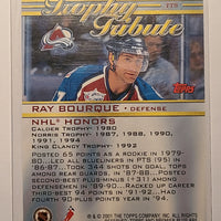2000-01 Topps Premier Plus Trophy Tribute #TT8 Ray Bourque Colorado Avalanche