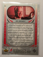 
              2004-05 Upper Deck All-World Edition #92 Gordie Howe (Mr. Hockey)
            