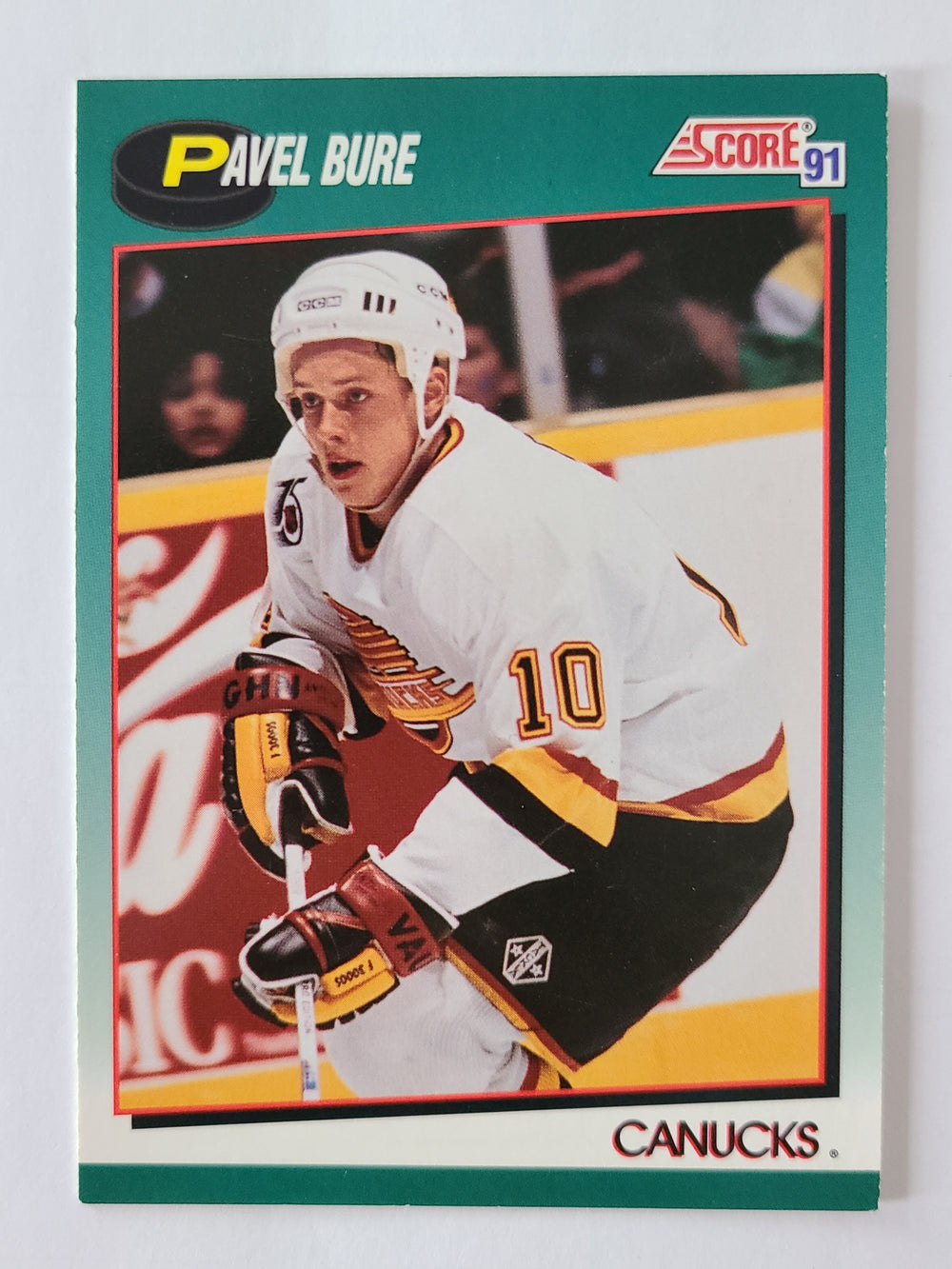 1991-92 Score Rookies and Traded #49T Pavel Bure Vancouver Canucks
