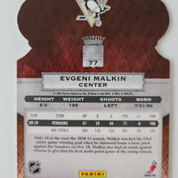 2010-11 Panini Crown Royale Die-Cut #77 Evgeni Malkin Pittsburgh Penguins