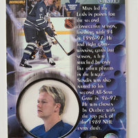 1997-98 Pacific Invincible #139 Mats Sundin Toronto Maple Leafs