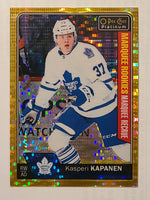
              2016-17 OPC Platinum Seismic Gold #187 Kasperi Kapanen Toronto Maple Leafs 12/50
            