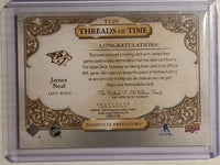 
              2020-21 Artifacts Threads of Time Premium Patch #TT-JN James Neal Nashville Predators 12/25
            