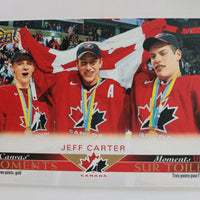 2021-22 Tim Hortons Team Canada UD Canvas Moments Set (List)