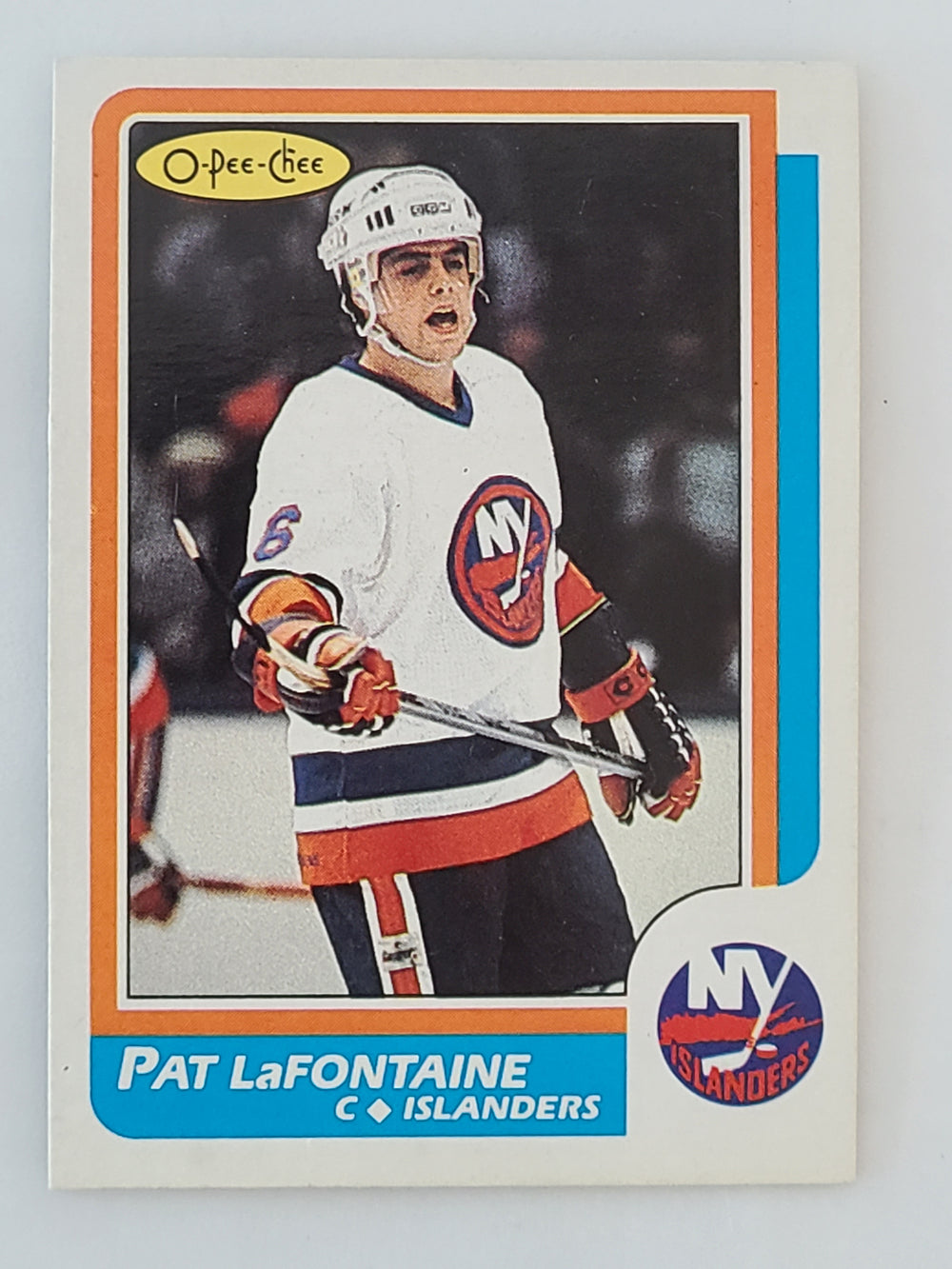 1986-87 OPC Hockey #2 Pat LaFontaine NY Islanders