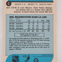 1986-87 OPC Hockey #2 Pat LaFontaine NY Islanders