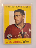 
              1959-60 Topps Hockey #43 D. St. Laurent Chicago Black Hawks
            