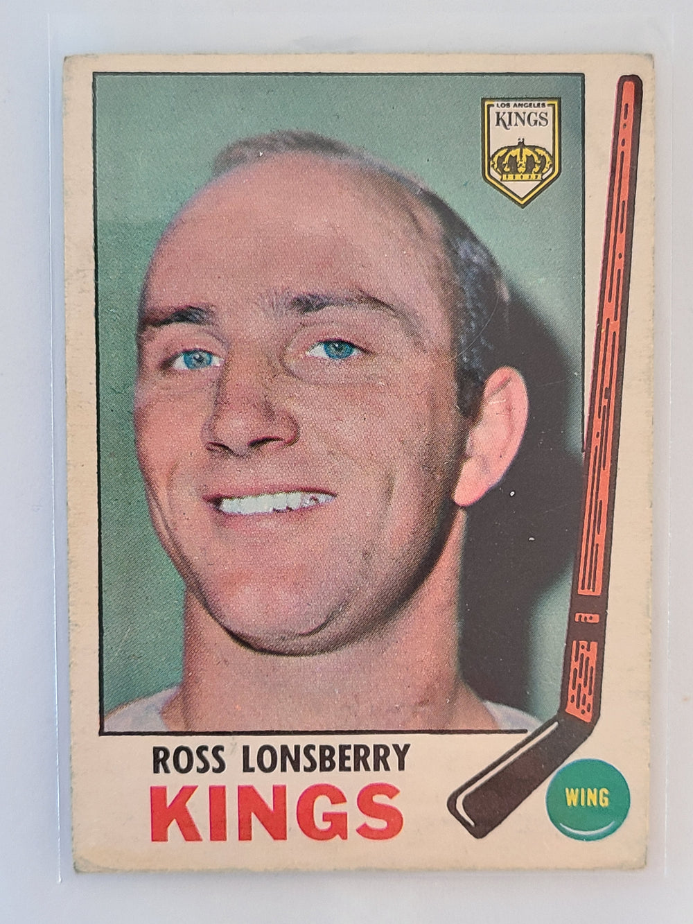 1969-70 OPC #104 Ross Lonsberry LA Kings