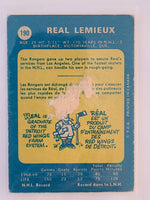 
              1969-70 OPC #190 Real Lemieux NY Rangers
            