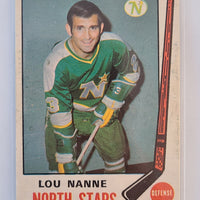 1969-70 OPC #198 Lou Nanne Minnesota North Stars