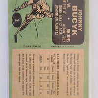1970-71 OPC #2 Johnny Bucyk Boston Bruins