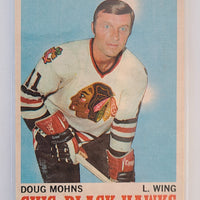 1970-71 OPC #16 Doug Mohns Chicago Blackhawks