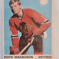 1970-71 #151 Keith Magnuson Chicago Blackhawks