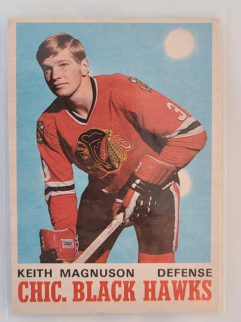 1970-71 #151 Keith Magnuson Chicago Blackhawks
