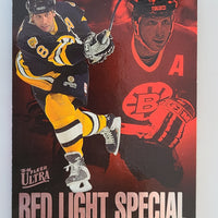 1995-96 Fleer Ultra Red Light Special (List including Gold Medallion)
