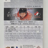 2014-15 Artifacts Team Canada #8 Cody Eakin