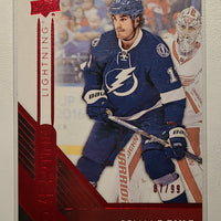 2016-17 Overtime RED #17 Brian Boyle Tampa Bay Lightning 87/99