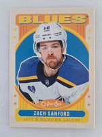 
              2021-22 OPC Retro Blank Back Zach Sanford St. Louis Blues
            
